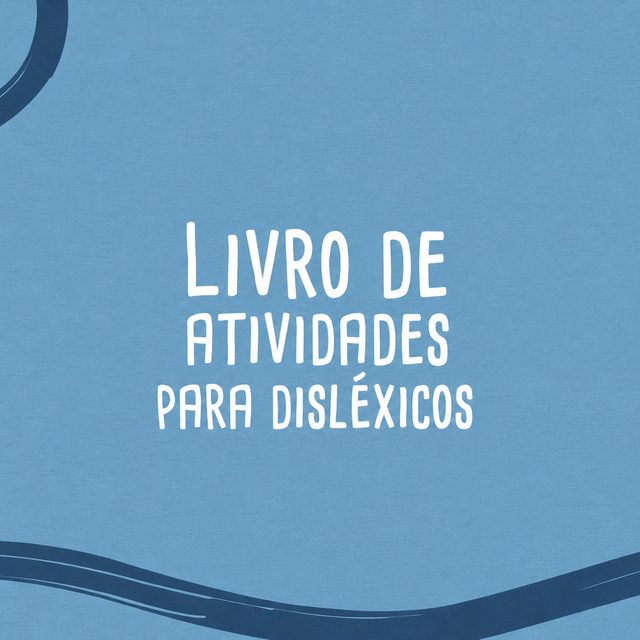 Capa do projeto Livro de Atividades para Disléxicos